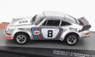 PORSCHE  911 CARRERA 2.8 RSR COUPE TEAM MARTINI RACING N 8 WINNER TARGA FLORIO 1973 HERBERT MULLER - GIJS VAN ENNEP  SILVER RED BLUE
