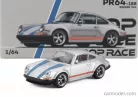 PORSCHE  911 SINGER COUPE 1991  SILVER BLUE