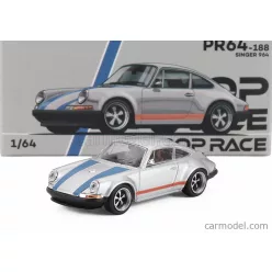 PORSCHE  911 SINGER COUPE 1991  SILVER BLUE