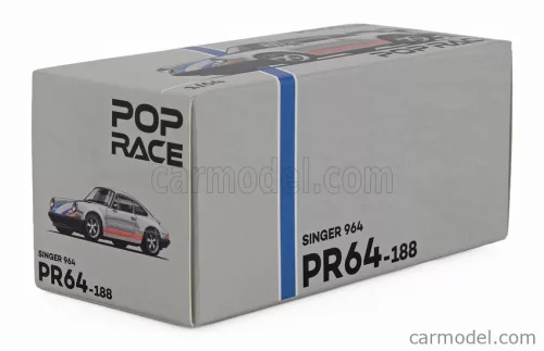 PORSCHE  911 SINGER COUPE 1991  SILVER BLUE