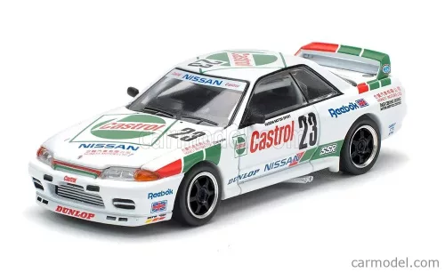 NISSAN  SKYLINE GT-R (R32) N 23 WINNER MACAU GUIA RACE 1990 MASAHIRO HASEMI  WHITE