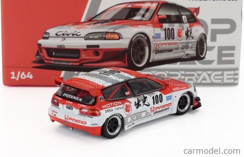 HONDA  CIVIC EG67 V1.5 PANDEM IDEMITSU MOTION INFINITE N 100 RACING 1993  WHITE RED