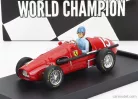 FERRARI  F1 500 F2 N 15 WORLD CHAMPION WINNER ENGLISH GP ALBERTO ASCARI 1952 - WITH DRIVER FIGURE