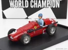 FERRARI  F1  500 F2 N 5 WORLD CHAMPION WINNER ENGLISH GP ALBERTO ASCARI 1953 - WITH DRIVER FIGURE