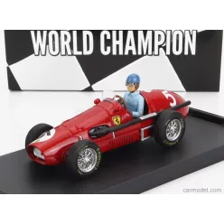   FERRARI  F1  500 F2 N 5 WORLD CHAMPION WINNER ENGLISH GP ALBERTO ASCARI 1953 - WITH DRIVER FIGURE