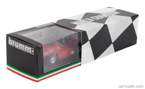 FERRARI  F1  LANCIA D50 N 1 WORLD CHAMPION WINNER BRITISH GP 1956 JUAN MANUEL FANGIO - WITH DRIVER FIGURE  RED