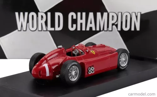 FERRARI  F1  LANCIA D50 N 1 WORLD CHAMPION WINNER BRITISH GP 1956 JUAN MANUEL FANGIO  RED