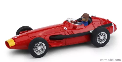 MASERATI  F1  250F N 1 WORLD CHAMPION WINNER GERMANY GP 1957 JUAN MANUEL FANGIO - WITH DRIVER FIGURE  RED