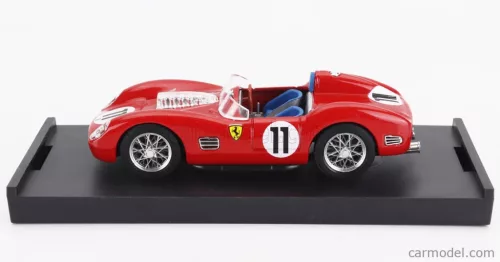 FERRARI  250TR TESTAROSSA 3.0L V12 SPIDER TEAM SCUDERIA FERRARI SPA N 11 WINNER 24h LE MANS 1960 PAUL FRERE - OLIVIER GENDEBIEN  RED