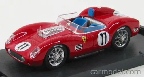 FERRARI  250TR TESTAROSSA 3.0L V12 SPIDER TEAM SCUDERIA FERRARI SPA N 11 WINNER 24h LE MANS 1960 P.FRERE - O.GENDEBIEN
