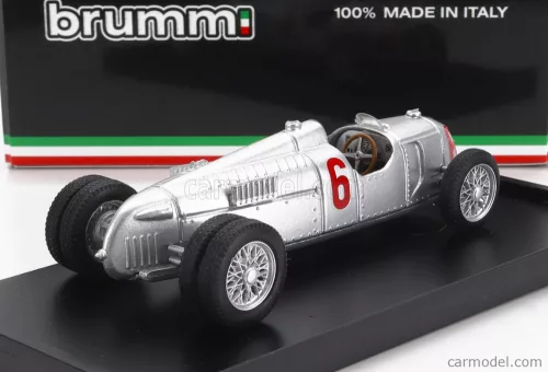 AUTO UNION  F1  TIPO C RUOTE GEMELLATE N 6 SEASON 1936 HANS STUCK