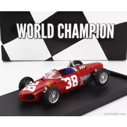  FERRARI  F1  156 N 38 WORLD CHAMPION 3rd MONACO GP 1961 PHIL HILL  RED