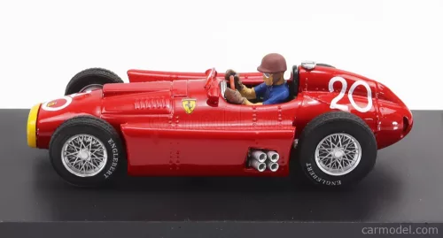 FERRARI  F1  D50 N 20 2nd MONACO GP JUAN MANUEL FANGIO 1956 WORLD CHAMPION - WITH DRIVER FIGURE