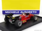 FERRARI  F1 126C4 N 27 WINNER BELGIUM GP 1984 MICHELE ALBORETO  RED BLACK
