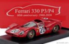 FERRARI  330P4 4.0L V12 SPIDER TEAM SPA FERRARI SEFAC N 20 24h LE MANS 1967 CHRIS AMON - NINO VACCARELLA  RED