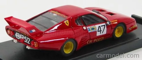 FERRARI  512 BB CH.POZZI FRANCIA LE MANS N 47 1980