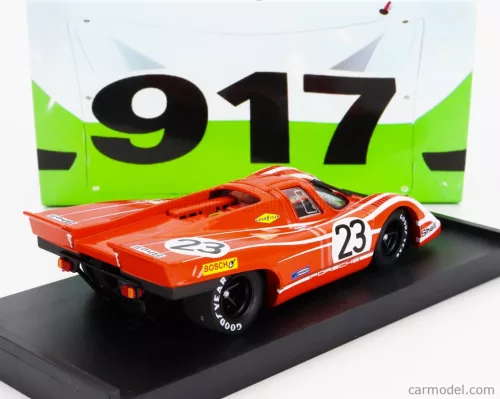 PORSCHE  917K 4.9L TEAM SALZBURG N 23 WINNER 24h LE MANS 1970 HANS HERRMANN - RICHARD ATTWOOD  RED WHITE