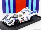 PORSCHE  917K 4.9L TEAM MARTINI RACING N 22 WINNER 24h LE MANS 1971 HELMUT MARKO - GIJS VAN LENNEP  WHITE BLUE RED