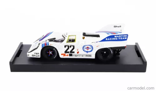 PORSCHE  917K 4.9L TEAM MARTINI RACING N 22 WINNER 24h LE MANS 1971 HELMUT MARKO - GIJS VAN LENNEP  WHITE BLUE RED