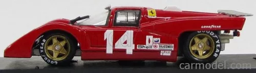 FERRARI  512M TEAM NART N 14 6h WATKINS GLEN 1971 POSEY - BUCKNUM