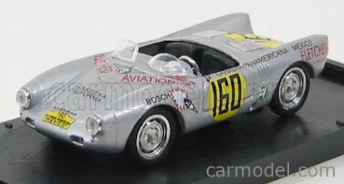 PORSCHE  550 RS CARRERA MEXICO 1953 HANS HERRMANN