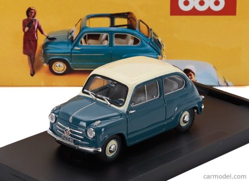 FIAT  600 BERLINA 1-SERIES 1955  BLU CHIARO - BLUE IVORY