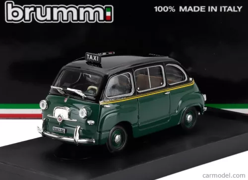 FIAT  600 MULTIPLA 1-SERIES TAXI TORINO 1956  GREEN BLACK