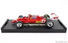 FERRARI  F1  126C2 N 27 2nd SAN MARINO IMOLA GP 1982 GILLES VILLENEUVE - WITH DRIVER FIGURE  RED