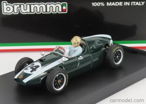 COOPER  F1 T51 CLIMAX N 24 WINNER MONACO GP JACK BRABHAM 1959 WORLD CHAMPION - WITH DRIVER FIGURE