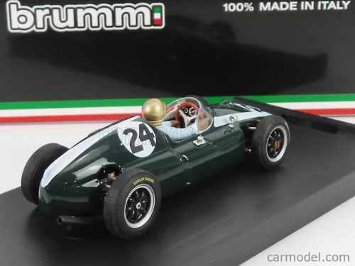 COOPER  F1 T51 CLIMAX N 24 WINNER MONACO GP JACK BRABHAM 1959 WORLD CHAMPION - WITH DRIVER FIGURE