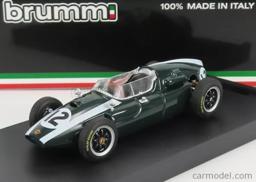 COOPER  F1 T51 CLIMAX N 12 WINNER BRITISH GP JACK BRABHAM 1959 WORLD CHAMPION