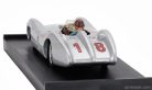 MERCEDES BENZ  F1  W196C N 18 WORLD CHAMPION SEASON 1954 JUAN MANUEL FANGIO - WITH DRIVER FIGURE  SILVER