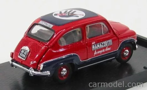 FIAT  600 D COMMERCIALE RAMAZZOTTI 1960