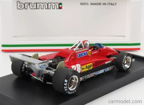 FERRARI  F1  126C2 N 28 3rd ITALY GP 1982 MARIO ANDRETTI - WITH DRIVER FIGURE