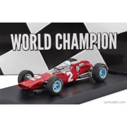   FERRARI  F1  158 N 2 WORLD CHAMPION WINNER ITALY GP 1964 JOHN SURTEES 1964 - WITH DRIVER FIGURE  RED