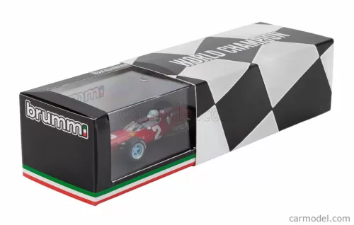 FERRARI  F1  158 N 2 WORLD CHAMPION WINNER ITALY GP 1964 JOHN SURTEES 1964 - WITH DRIVER FIGURE  RED