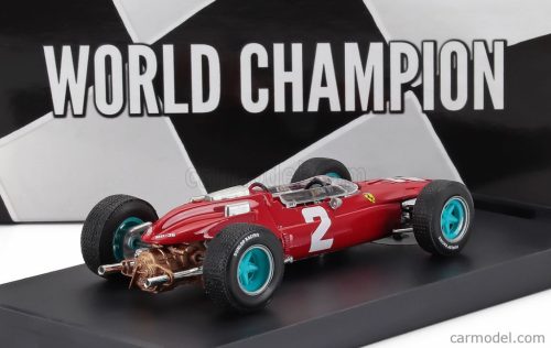 FERRARI  F1  158 N 2 WORLD CHAMPION WINNER ITALY GP 1964 JOHN SURTEES 1964  RED