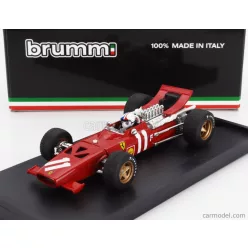   FERRARI  F1  312 N 11 MONACO GP 1969 CHRIS AMON - WITH DRIVER FIGURE  RED WHITE