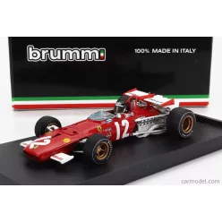   FERRARI  F1  312B N 12 WINNER GP AUSTRIAN 1970 JACKY ICKX - WITH DRIVER FIGURE  RED WHITE