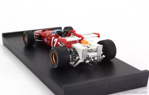 FERRARI  F1  312B N 12 WINNER GP AUSTRIAN 1970 JACKY ICKX - WITH DRIVER FIGURE  RED WHITE