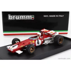   FERRARI  F1 312B N 4 WINNER ITALY GP 1970 CLAY REGAZZONI - WITH DRIVER FIGURE  RED WHITE