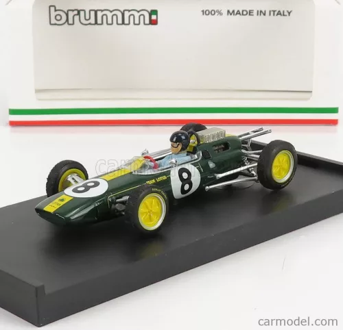 LOTUS  F1  25 N 8 WINNER ITALY GP JIM CLARK 1963 WORLD CHAMPION - WITH DRIVER FIGURE