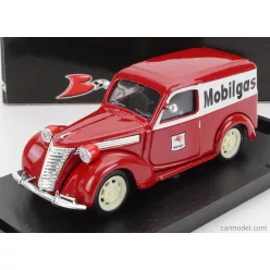 FIAT  1100 E VAN MOBILGAS 1956  RED WHITE