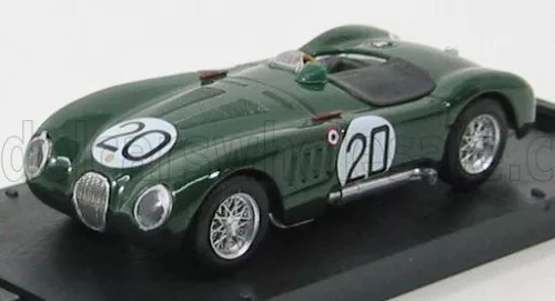 JAGUAR  C TYPE 1 h LE MANS 1951 WALKER-WHITEHEAD N 20  BRITISH RACING GREEN