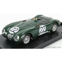   JAGUAR  C-TYPE XK-120C 3.4L S6 TEAM JAGUAR CARS LTD N 22 24h LE MANS 1951 S.MOSS - J.FAIRMAN