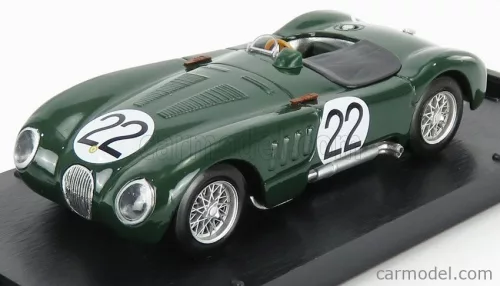 JAGUAR  C-TYPE XK-120C 3.4L S6 TEAM JAGUAR CARS LTD N 22 24h LE MANS 1951 S.MOSS - J.FAIRMAN