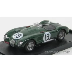 JAGUAR  C TYPE 4th LE MANS 1953 WHITEHEAD-STEWART N 19