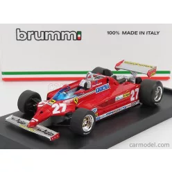   FERRARI  F1 126CK TURBO N 27 WINNER MONTECARLO GP 1981 GILLES VILLENEUVE