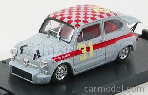 FIAT  600 ABARTH 1000 BERLINA N 31 4h MONZA 1966 L.CELLA