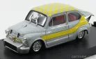 FIAT  600 ABARTH 1000 CORSA UFFICIALE Gr.5 LIVREA GIALLA 1958  GREY YELLOW